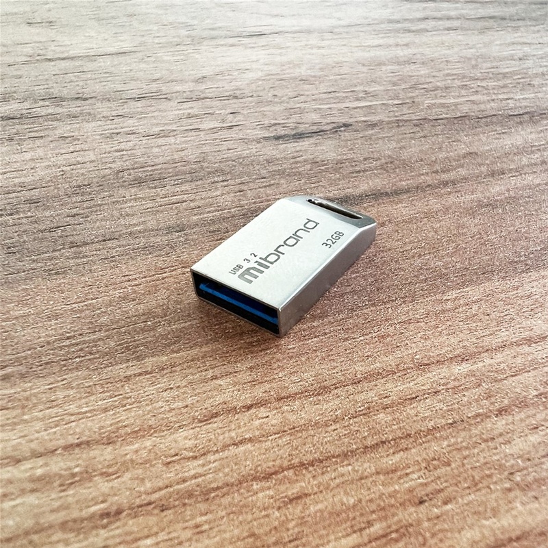 USB флеш накопичувач Mibrand 32GB Ant Silver USB 3.2 (MI3.2/AN32M4S)