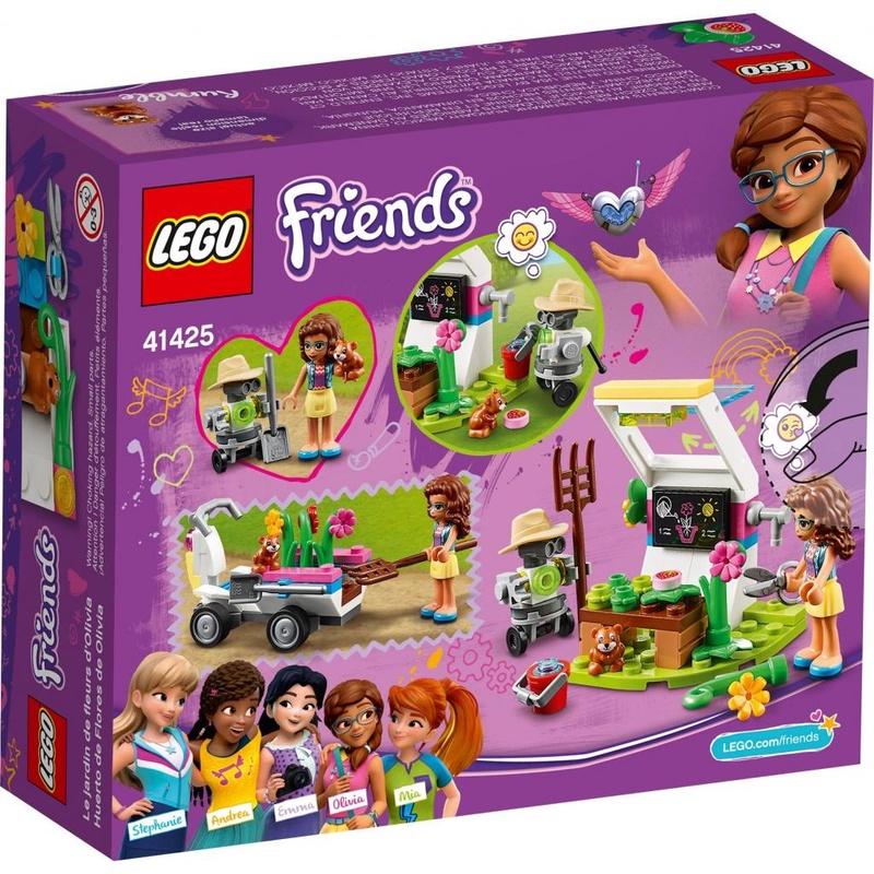 Конструктор LEGO Friends Цветочный сад Оливии 92 детали (41425)