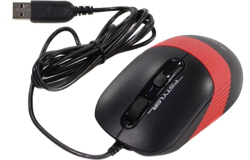 Мишка A4Tech Fstyler FM10 red