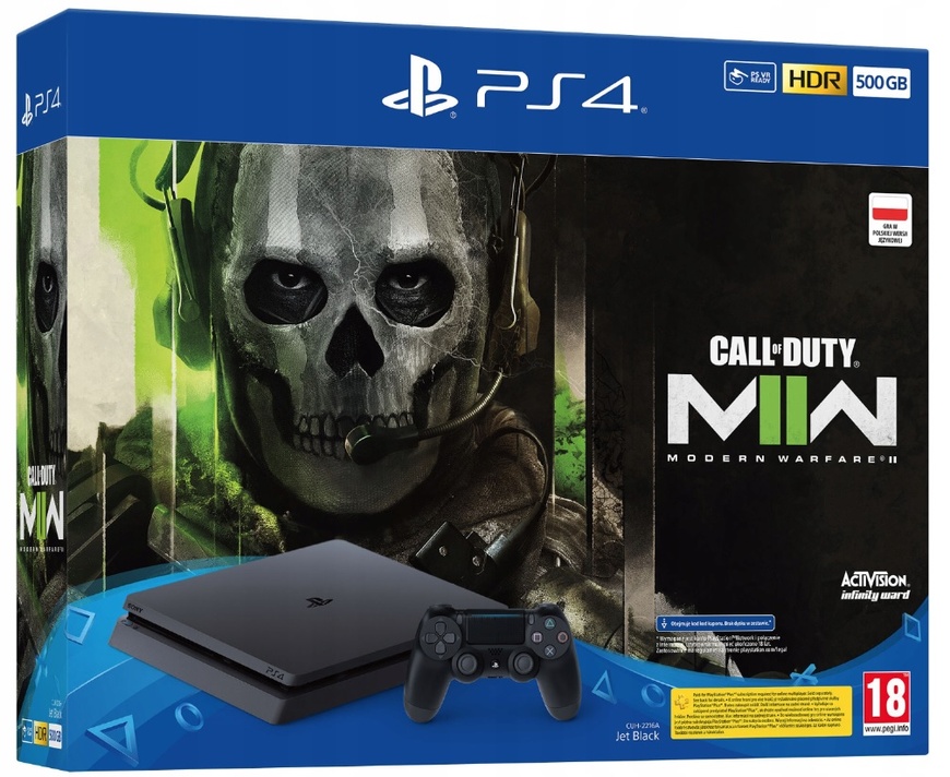 Ігрова приставка Sony Playstation 4 Slim 500GB + Call Of Duty Modern Warfare II Bundle