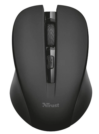 Мишка Trust Mydo Silent wireless mouse black (21869)