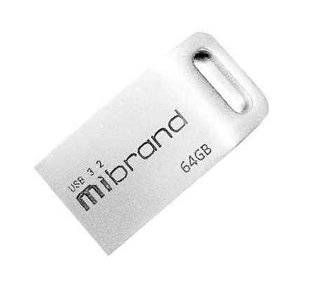 USB флеш накопитель Mibrand 64GB Ant Silver USB 3.2 (MI3.2/AN64M4S)