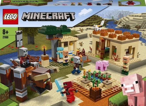 Конструктор LEGO Minecraft Напад шкідників 562 деталі (21160)