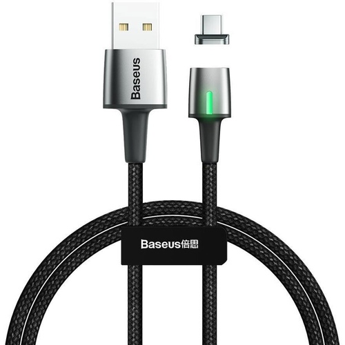 Кабель Baseus Zinc Magnetic Cable USB For Type-C 3A 1m Black