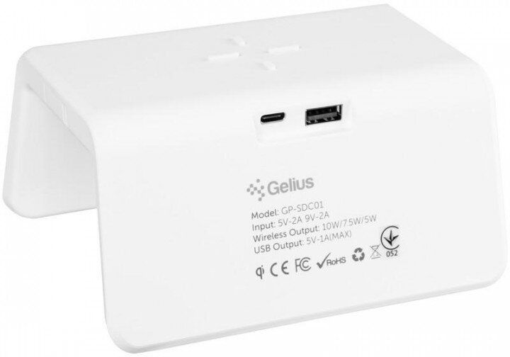 Смарт-годинник GELIUS Pro Smart Desktop GP-SDC01з функцією бездротового заряджання та нічника