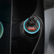 Автомобільний зарядний пристрій Baseus Golden Contactor Max Dual Fast Charger Car Charger U+U 60W Dark Gray (CGJM000013)