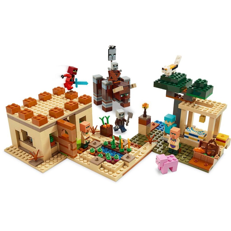 Конструктор LEGO Minecraft Патруль разбойников 562 детали (21160)