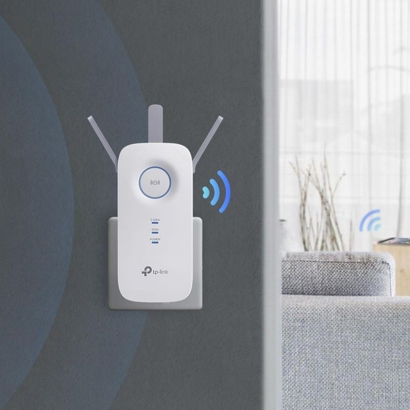 Усилитель Wi-Fi сигнала TP-Link RE450 AC1750, 1хGE LAN (RE450)