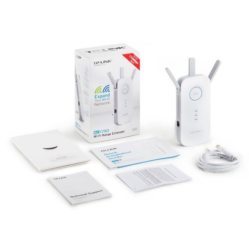 Усилитель Wi-Fi сигнала TP-Link RE450 AC1750, 1хGE LAN (RE450)