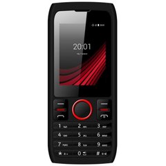 Мобільний телефон Ergo F247 Flash Black, Чорний