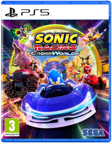 Игра PS5 Sonic Racing: CrossWorlds Русские Субтитры, BD диск (5055277056446)