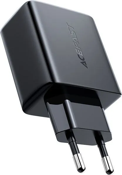 Мережевий зарядний пристрій ACEFAST A5 PD32W(USB-C+USB-A) dual port charger Black (AFA5B)