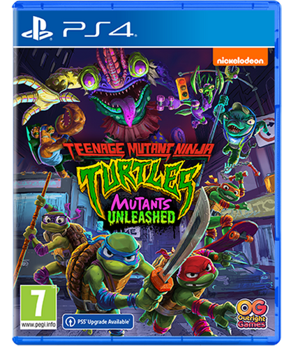 Гра PS4 Teenage Mutant Ninja Turtles: Mutants Unleashed Англійська версія (вживаний)