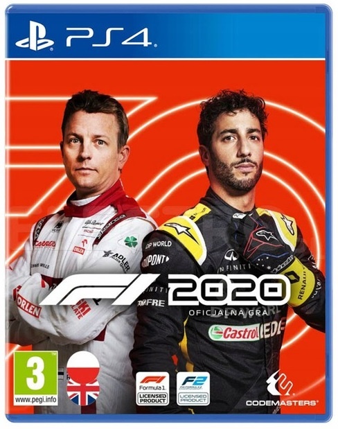 Игра F1 2020 Standard Edition PS4