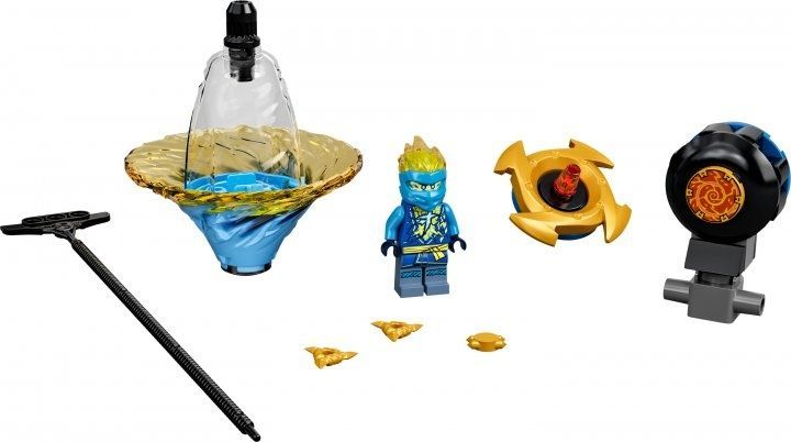 Конструктор LEGO Ninjago Навчання спін-джитсу ніндзя Джея 25 деталей (70690)