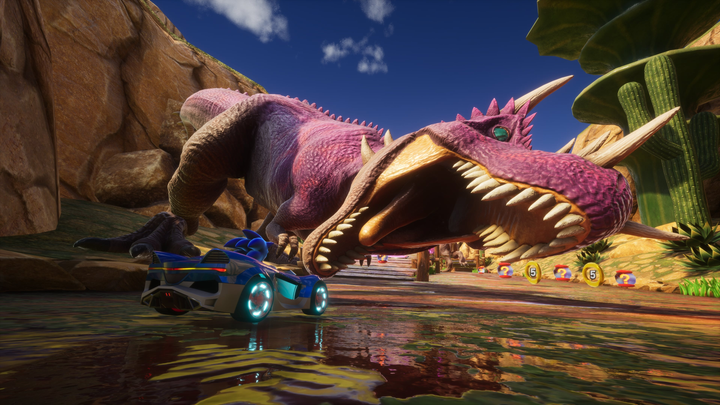 Игра PS5 Sonic Racing: CrossWorlds Русские Субтитры, BD диск (5055277056446)