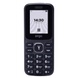 Мобильный телефон Ergo B182 Black, Черный
