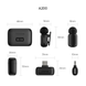 Беспроводная микрофонная система Ulanzi A200 Mini Mic Black