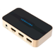 Сплиттер Vention 1 In 2 Out HDMI Splitter 4K 30Hz Gold Aluminum Alloy Type EU Standard (ACBG0-EU)