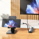 USB-хаб з HDMI BOROFONE DH14 Buddy Type-C 5-in-1 adapter Metal Gray (6941991115578)