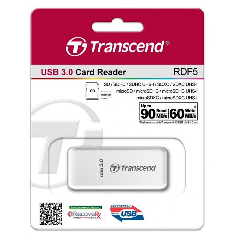 Зчитувач флеш-карт Transcend TS-RDF5W
