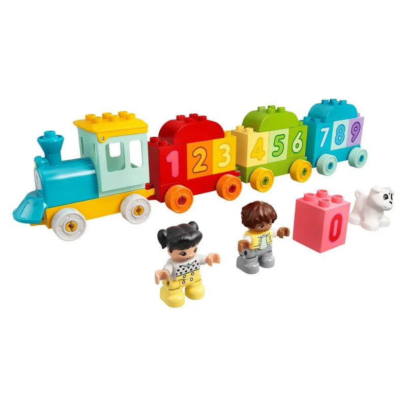 Конструктор LEGO Duplo Поезд с цифрами учимся считать 23 детали (10954)