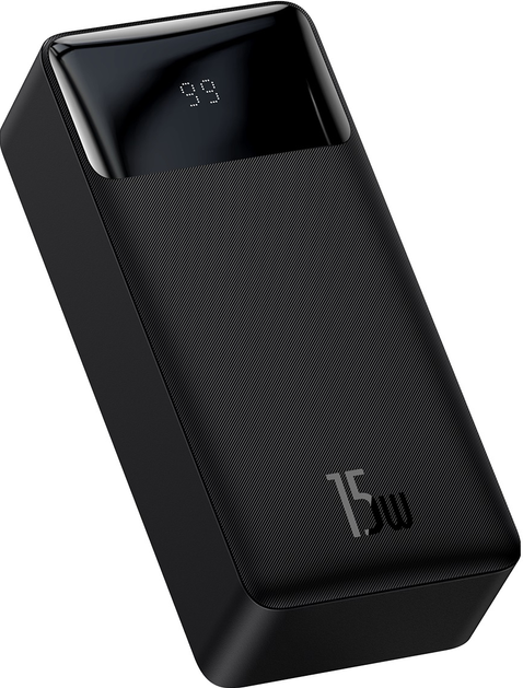 Повербанк Baseus Bipow Digital Display Powerbank 15W 30000mAh Black (PPBD050201)