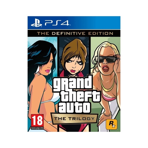 Гра Grand Theft Auto: The Trilogy - The Definitive Edition PS4 (5026555430920)