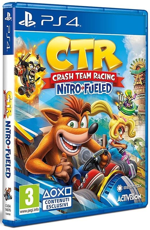 Игра Crash Team Racing Nitro Oxide Edition БУ