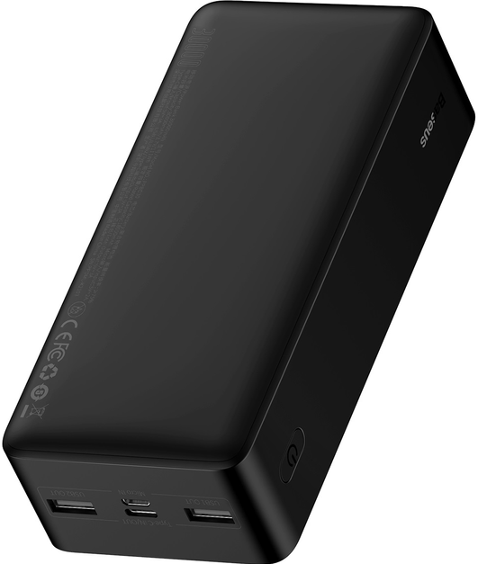 Повербанк Baseus Bipow Digital Display Powerbank 15W 30000mAh Black (PPBD050201)