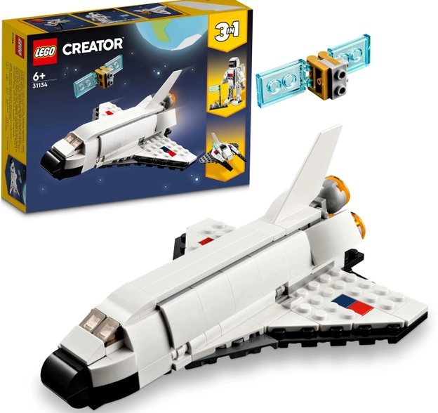Конструктор LEGO Creator Космічний шатл 144 деталей (31134)