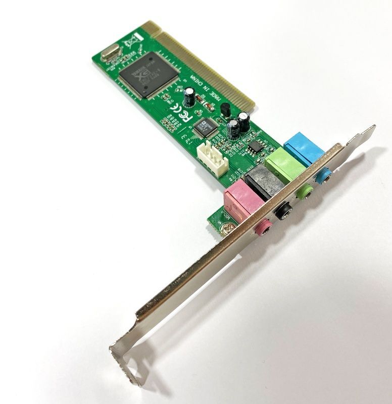PCI 4 канальна звукова карта