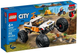 Конструктор LEGO City Пригоди на позашляховику 4x4 252 деталі (60387)