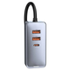 АЗУ Baseus Share Together PPS Multi-port Fast charging with extension cord 120W 2U+2C Gray (CCBT-A0G)