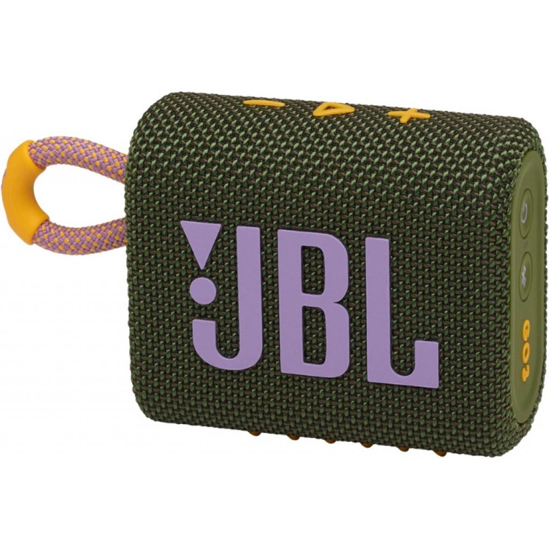 Акустична система JBL Go 3 Green (JBLGO3GRN), Зелений