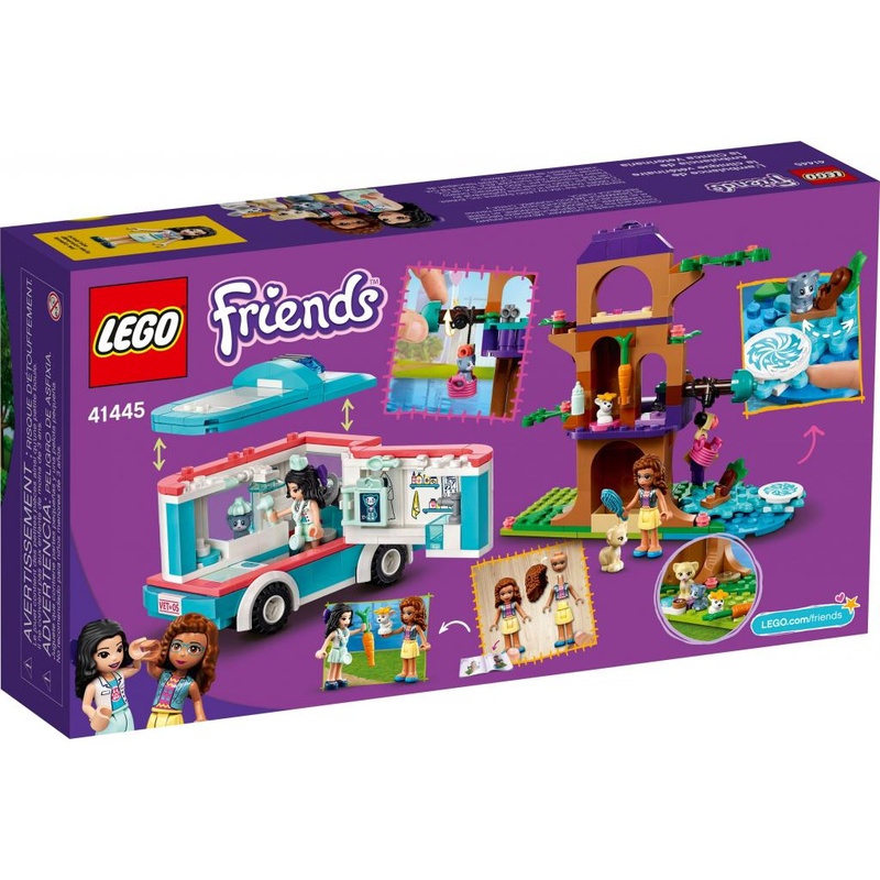 Конструктор LEGO Friends Машина скорой ветеринарной помощи (41445)