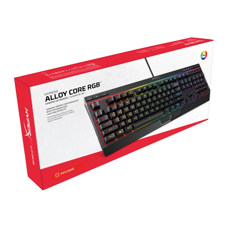 Клавіатура HyperX Alloy Core RGB (4P4F5AX)