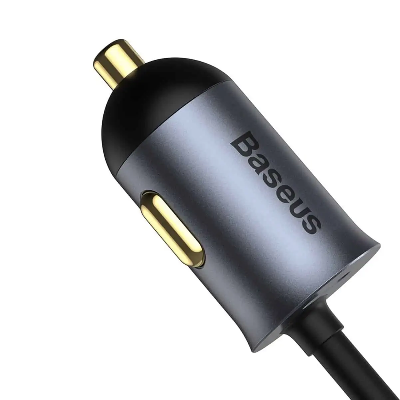 АЗУ Baseus Share Together PPS Multi-port Fast charging with extension cord 120W 2U+2C Gray (CCBT-A0G)