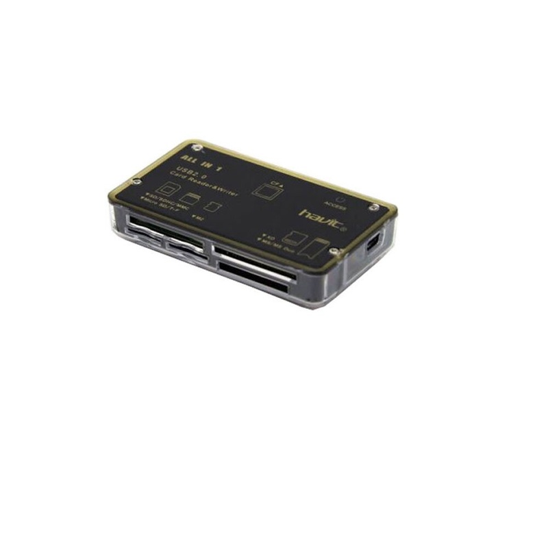 Кардридер All in 1 Havit HV-C25 USB 2.0, black