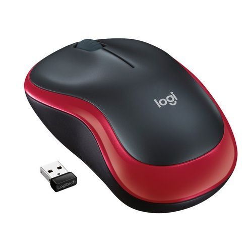Мышка Logitech M185 red (910-002240)