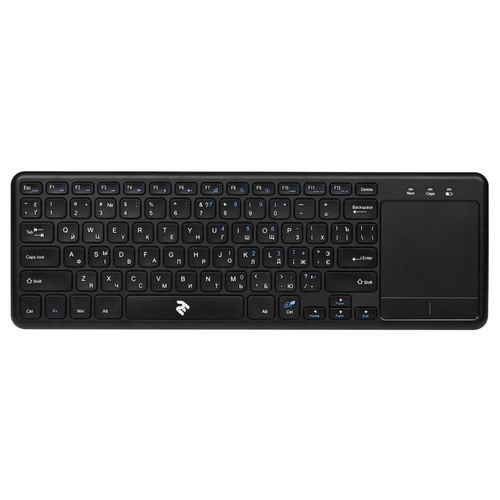 Клавиатура беспроводная 2E KT100 Touch Wireless Black (2E-KT100WB)