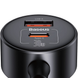 Автомобильное зарядное устройство Baseus High Efficiency Pro 1-for-2 Car Cigarette Lighter 30W Cosmic Black (C00455300121-00)