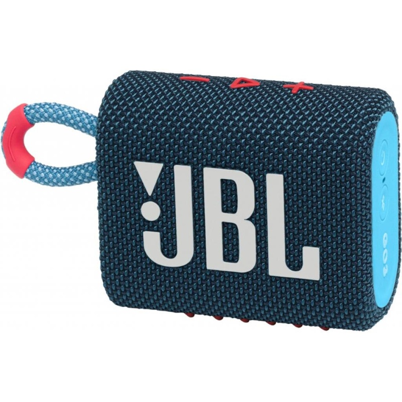 Акустична система JBL Go 3 Blue Coral (JBLGO3BLUP)