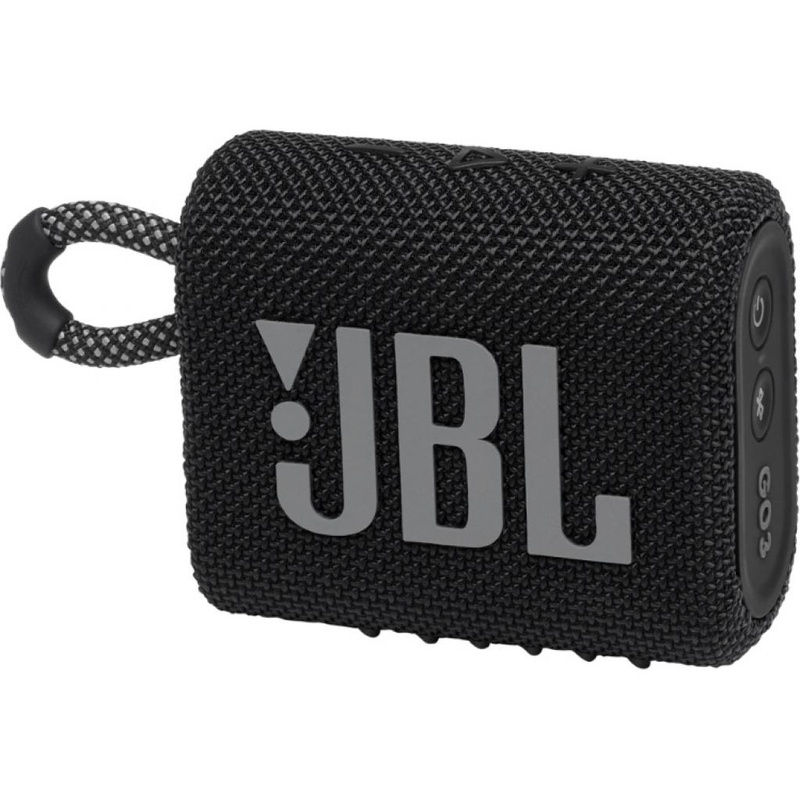 Акустическая система JBL Go 3 Black (JBLGO3BLK), Черный