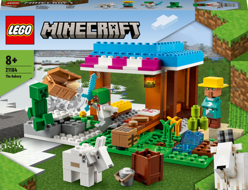 Конструктор LEGO Minecraft Пекарня 154 деталі (21184)