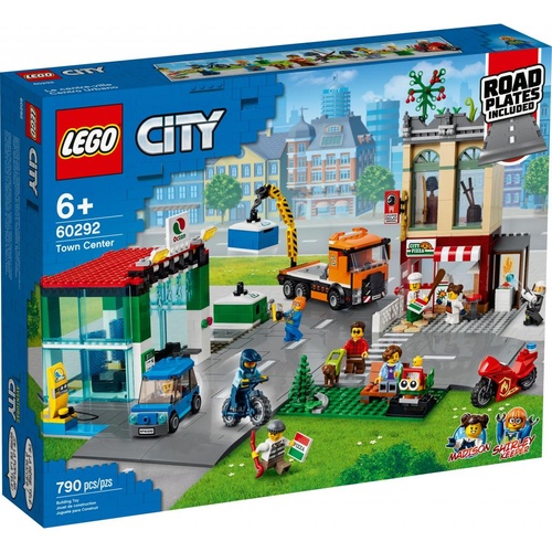 Конструктор LEGO City Community Центр 790 деталей (60292)