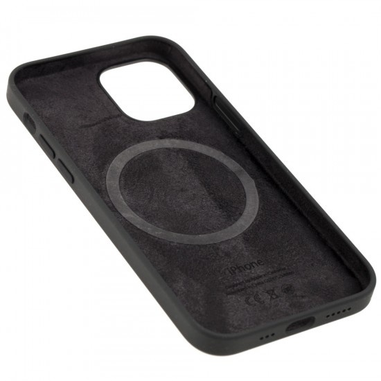Original Full Soft Case (MagSafe Splash Screen) for iPhone 12/12 Pro Black