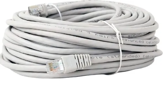Патч-корд 15м Cablexpert PP6U-CU-15M, UTP, категория 6, литой, серый
