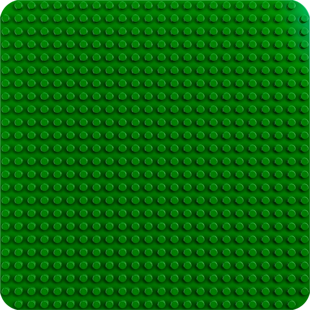 Конструктор LEGO DUPLO Classic Зелена пластина для будівництва 1 деталь (10980)
