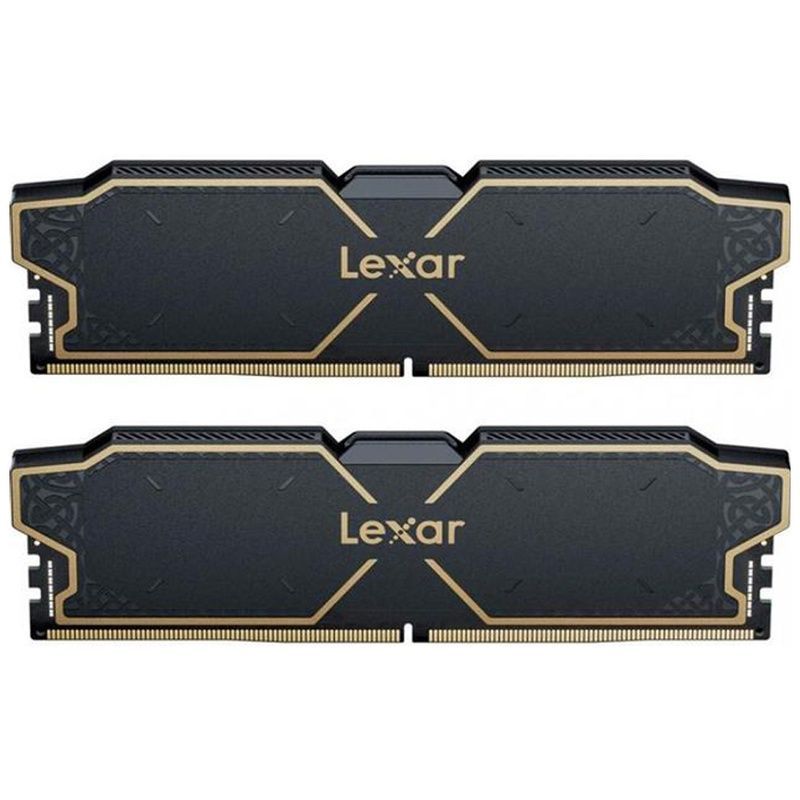 Модуль пам'яті для комп'ютера DDR5 32GB (2x16GB) 6000 MHz Thor RGB Lexar (LD5U16G60C38BG-RGD)
